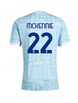 Billige Juventus Weston McKennie #22 Bortedrakt 2025-26 Kortermet